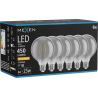Mexen Vintis 6x żarówka filament LED E27, G95, 6W, Ciepła - 2200K, 450 lm, smoke - L157-E27-0622-70x06