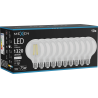 Mexen Vintis 10x żarówka filament LED E27, G95, 10W, Neutralna - 4000K, 1320 lm, clear - L157-E27-1040-00x10