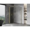Mexen Mist-F kabina prysznicowa składana lewa 110 x 75 cm, transparent, złota - 8A6T-110-075-50-00-L