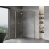 Mexen Mist-F kabina prysznicowa składana lewa 120 x 95 cm, transparent, złota - 8A6T-120-095-50-00-L