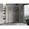 Mexen Mist-F kabina prysznicowa składana prawa 70 x 85 cm, transparent, złota - 8A6T-070-085-50-00-P