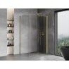 Mexen Mist-F kabina prysznicowa składana prawa 90 x 110 cm, transparent, złota - 8A6T-090-110-50-00-P