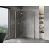 Mexen Mist-F Duo kabina prysznicowa składana lewa 110 x 85 cm, transparent, złota - 8A6-110L-085P-50-00