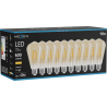 Mexen Vintis 10x żarówka filament LED E27, ST64, 6W, Ciepła - 2700K, 600 lm, amber - L152-E27-0627-50x10