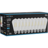 Mexen Vintis 10x żarówka filament LED E27, ST64, 6W, Zimna - 6500K, 720 lm, clear - L152-E27-0665-00x10
