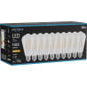 Mexen Vintis 10x żarówka filament LED E27, ST64, 8W, Ciepła - 2200K, 1055 lm, clear - L152-E27-0822-00x10