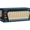 Mexen Vintis 10x żarówka filament LED E27, ST64, 8W, Ciepła - 2200K, 750 lm, amber - L152-E27-0822-50x10
