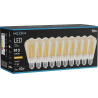 Mexen Vintis 10x żarówka filament LED E27, ST64, 10W, Ciepła - 2200K, 910 lm, amber - L152-E27-1022-50x10