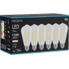 Mexen Vintis 6x żarówka filament LED E27, ST64, 10W, Neutralna - 4000K, 1320 lm, clear - L152-E27-1040-00x06