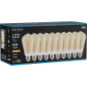 Mexen Vintis 10x żarówka filament spirala LED E27, ST64, 6W, Ciepła - 2200K, 530 lm, amber - L162-E27-0622-50x10