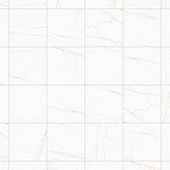 Mexen Dicta White gres szkliwiony rekt. G1, płytka podłogowo-ścienna 60 x 60 cm, carving - TL408-060-060-02