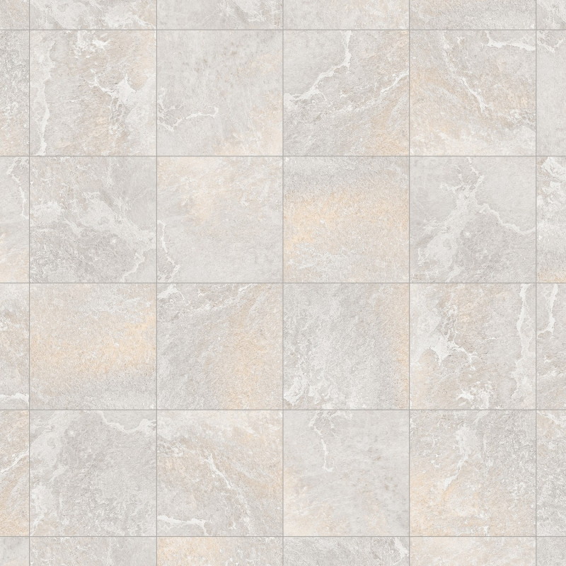 Mexen Blaze Silver gres szkliwiony rekt. G1, płytka podłogowo-ścienna 60 x 60 cm, carving - TL420-060-060-02
