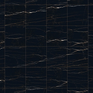 Mexen Flamingo Black gres szkliwiony rekt. G1, płytka podłogowo-ścienna 60 x 60 cm, wysoki połysk - TL215-060-060-00