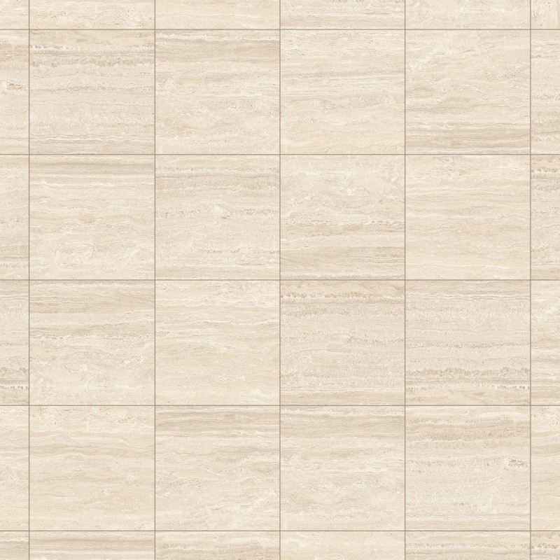 Mexen Neo Travertino Crema gres szkliwiony rekt. G1, płytka podłogowo-ścienna 60 x 60 cm, mat - TL302-060-060-02