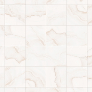 Mexen Onyx White gres szkliwiony rekt. G1, płytka podłogowo-ścienna 60 x 60 cm, połysk - TL106-060-060-01