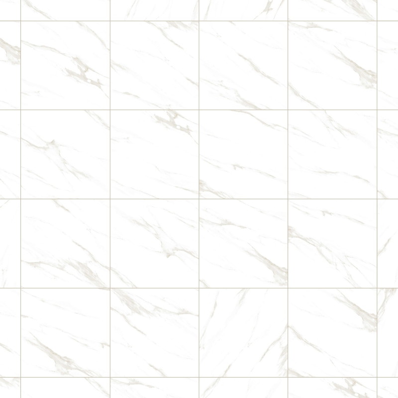 Mexen Bliss White gres szkliwiony rekt. G1, płytka podłogowo-ścienna 60 x 60 cm, połysk - TL149-060-060-00