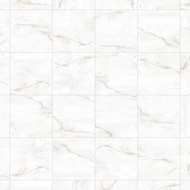 Mexen Brakel White gres szkliwiony rekt. G1, płytka podłogowo-ścienna 60 x 60 cm, połysk - TL110-060-060-01