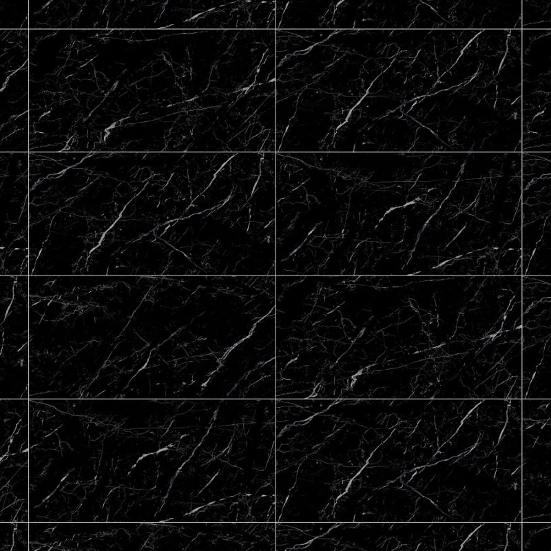 Mexen Simba Black gres szkliwiony rekt. G1, płytka podłogowo-ścienna 120 x 60 cm, wysoki połysk - TL210-120-060-00