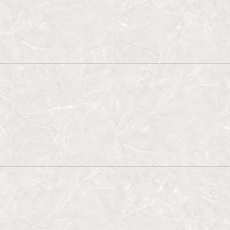 Mexen Boca Bianco gres szkliwiony rekt. G1, płytka podłogowo-ścienna 120 x 60 cm, połysk - TL102-120-060-00