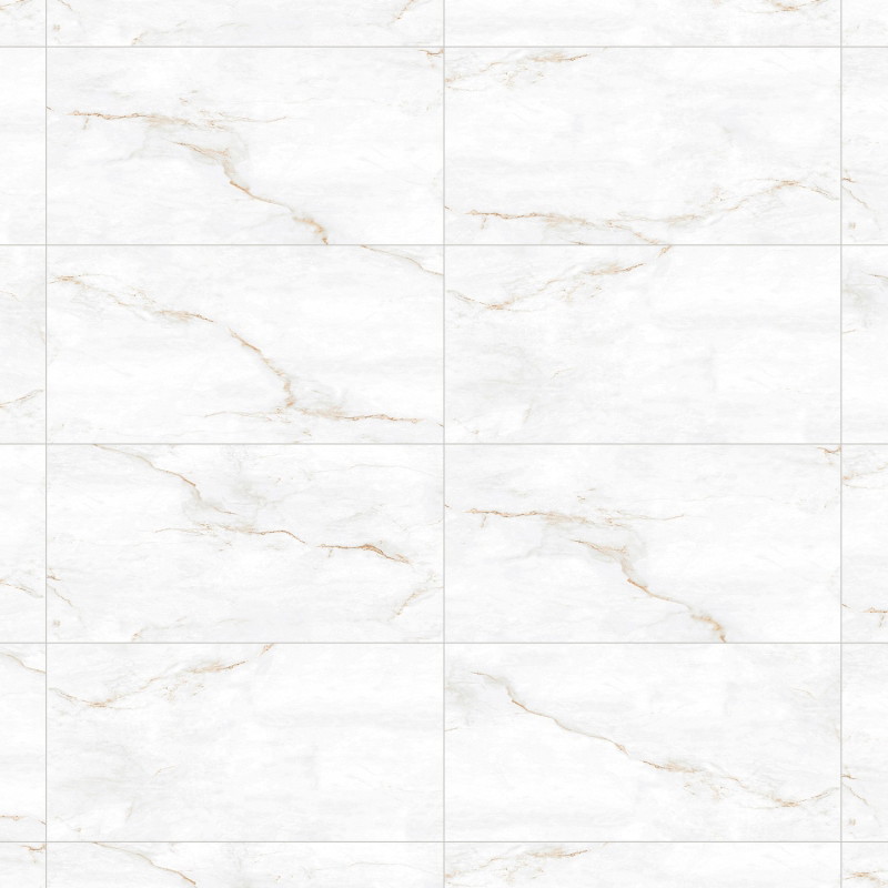 Mexen Brakel White gres szkliwiony rekt. G1, płytka podłogowo-ścienna 120 x 60 cm, połysk - TL110-120-060-01