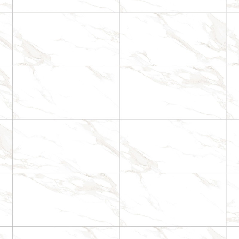 Mexen Luton Bianco gres szkliwiony rekt. G1, płytka podłogowo-ścienna 120 x 60 cm, połysk - TL113-120-060-00