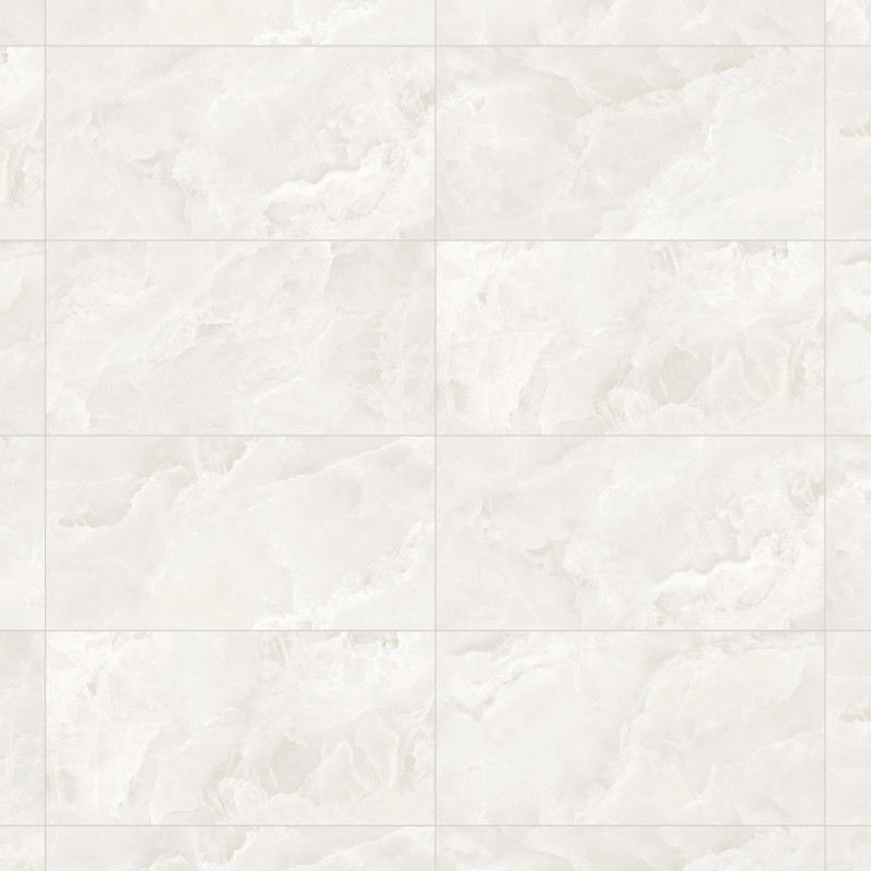 Mexen Valga Bianco gres szkliwiony rekt. G1, płytka podłogowo-ścienna 120 x 60 cm, połysk - TL122-120-060-01