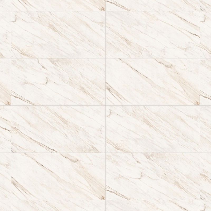 Mexen Angelo White gres szkliwiony rekt. G1, płytka podłogowo-ścienna 120 x 60 cm, połysk - TL156-120-060-00