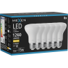 Mexen Nova 6x żarówka LED E27, R63, 12W, Ciepła - 3000K, 1260 lm - L104-E27-1230-01x06