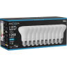 Mexen Nova 10x żarówka LED E27, R63, 12W, Zimna - 6500K, 1260 lm - L104-E27-1265-01x10
