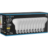 Mexen Nova 10x żarówka LED E27, R80, 12W, Ciepła - 3000K, 1260 lm - L105-E27-1230-01x10