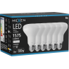 Mexen Nova 6x żarówka LED E27, R80, 15W, Neutralna - 4000K, 1575 lm - L105-E27-1540-01x06
