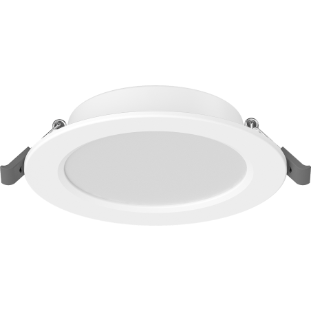 Mexen LDRR panel sufitowy downlight LED wpuszczany fi 12 cm, 6W, Zimna - 6500K, 600 lm, biały - L210-012-0665-20