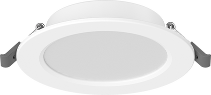 Mexen LDRR panel sufitowy downlight LED wpuszczany fi 12 cm, 6W, Zimna - 6500K, 600 lm, biały - L210-012-0665-20