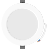 Mexen LDRR panel sufitowy downlight LED wpuszczany fi 14 cm, 9W, Neutralna - 4000K, 990 lm, biały - L210-014-0940-20