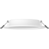 Mexen LDRR panel sufitowy downlight LED wpuszczany fi 14 cm, 9W, Zimna - 6500K, 990 lm, biały - L210-014-0965-20