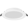 Mexen LDRR panel sufitowy downlight LED wpuszczany fi 14 cm, 9W, Zimna - 6500K, 990 lm, biały - L210-014-0965-20