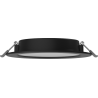 Mexen LDRR panel sufitowy downlight LED wpuszczany fi 14 cm, 9W, Zimna - 6500K, 720 lm, czarny - L210-014-0965-70