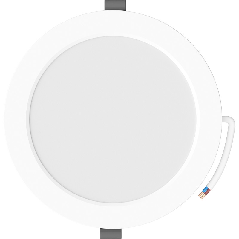 Mexen LDRR panel sufitowy downlight LED wpuszczany fi 17 cm, 12W, Neutralna - 4000K, 1320 lm, biały - L210-017-1240-20