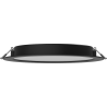 Mexen LDRR panel sufitowy downlight LED wpuszczany fi 22 cm, 18W, Neutralna - 4000K, 1440 lm, czarny - L210-022-1840-70