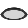 Mexen LDRR panel sufitowy downlight LED wpuszczany fi 22 cm, 18W, Neutralna - 4000K, 1440 lm, czarny - L210-022-1840-70
