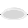 Mexen LDRR panel sufitowy downlight LED wpuszczany fi 22 cm, 18W, Zimna - 6500K, 1980 lm, biały - L210-022-1865-20