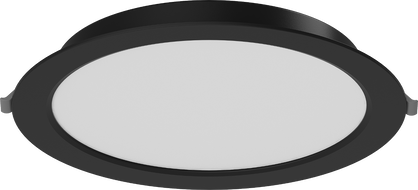 Mexen LDRR panel sufitowy downlight LED wpuszczany fi 22 cm, 18W, Zimna - 6500K, 1440 lm, czarny - L210-022-1865-70