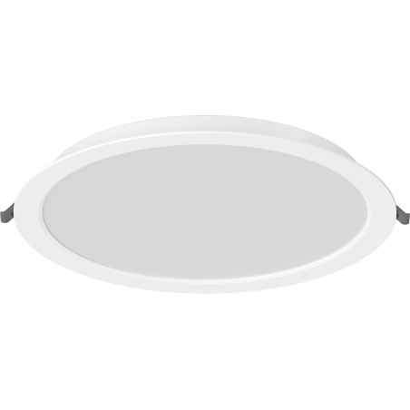 Mexen LDRR panel sufitowy downlight LED wpuszczany fi 30 cm, 24W, Neutralna - 4000K, 2640 lm, biały - L210-030-2440-20