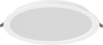 Mexen LDRR panel sufitowy downlight LED wpuszczany fi 30 cm, 24W, Neutralna - 4000K, 2640 lm, biały - L210-030-2440-20