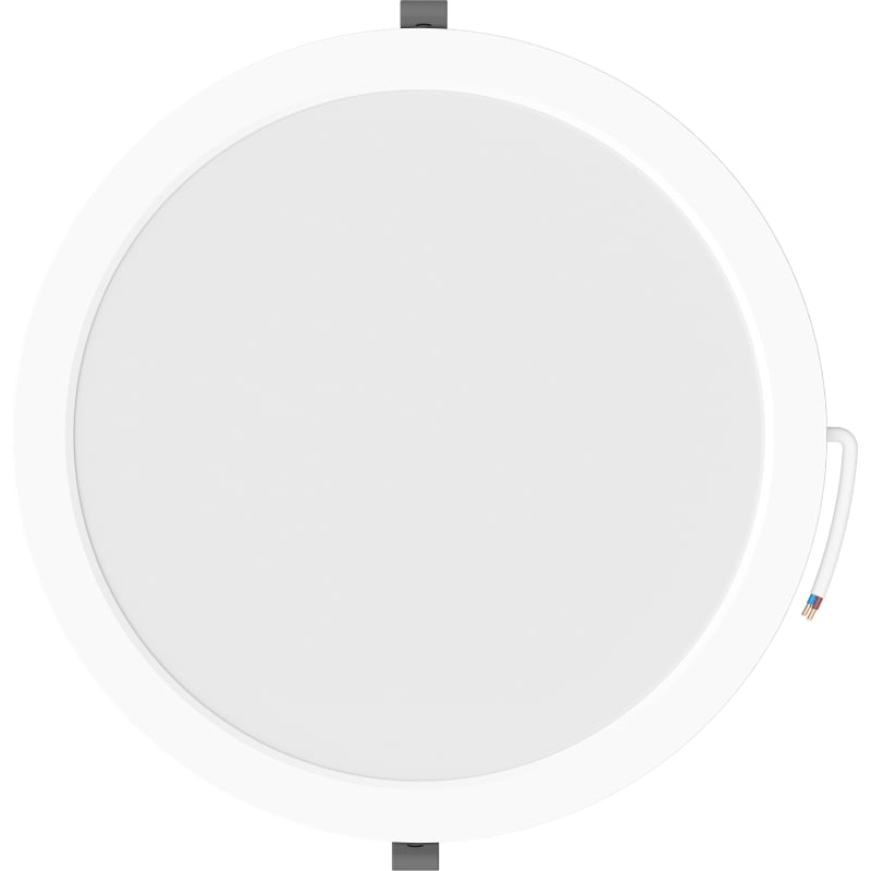 Mexen LDRR panel sufitowy downlight LED wpuszczany fi 30 cm, 24W, Neutralna - 4000K, 2640 lm, biały - L210-030-2440-20