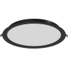Mexen LDRR panel sufitowy downlight LED wpuszczany fi 30 cm, 24W, Neutralna - 4000K, 1920 lm, czarny - L210-030-2440-70