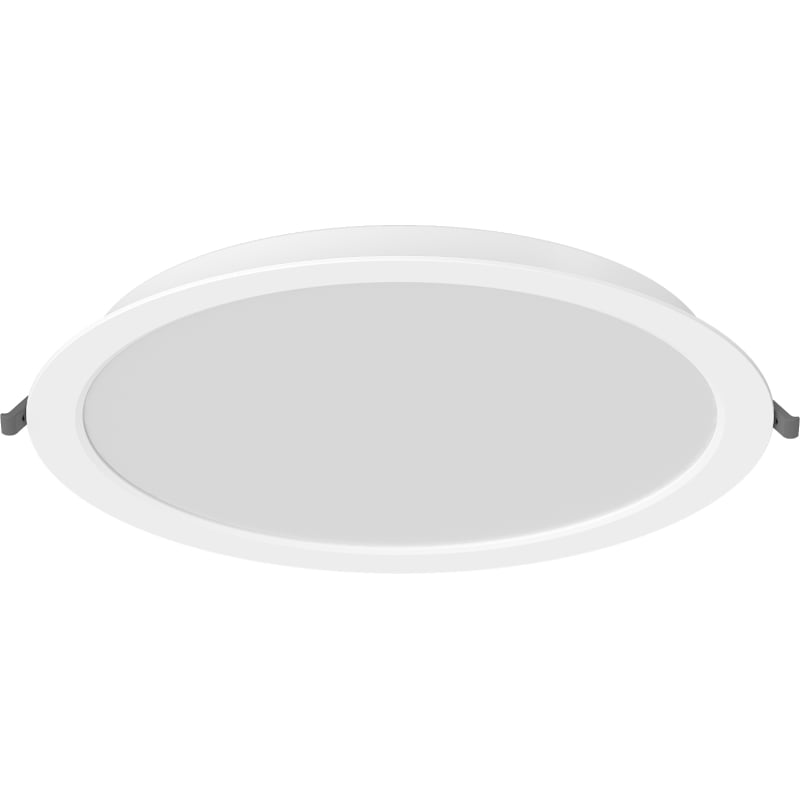 Mexen LDRR panel sufitowy downlight LED wpuszczany fi 30 cm, 24W, Zimna - 6500K, 2640 lm, biały - L210-030-2465-20