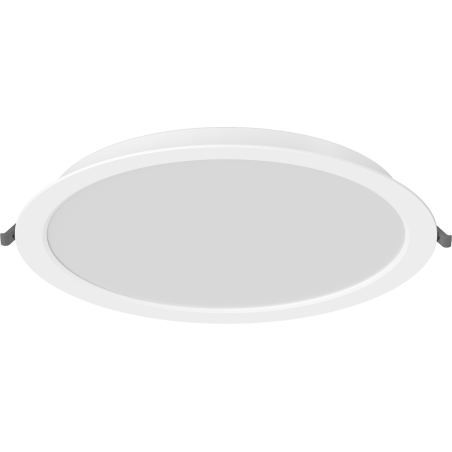 Mexen LDRR panel sufitowy downlight LED wpuszczany fi 30 cm, 24W, Zimna - 6500K, 2640 lm, biały - L210-030-2465-20