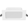 Mexen LDRR panel sufitowy downlight LED wpuszczany 12 x 12 cm, 6W, Neutralna - 4000K, 600 lm, biały - L211-012-0640-20