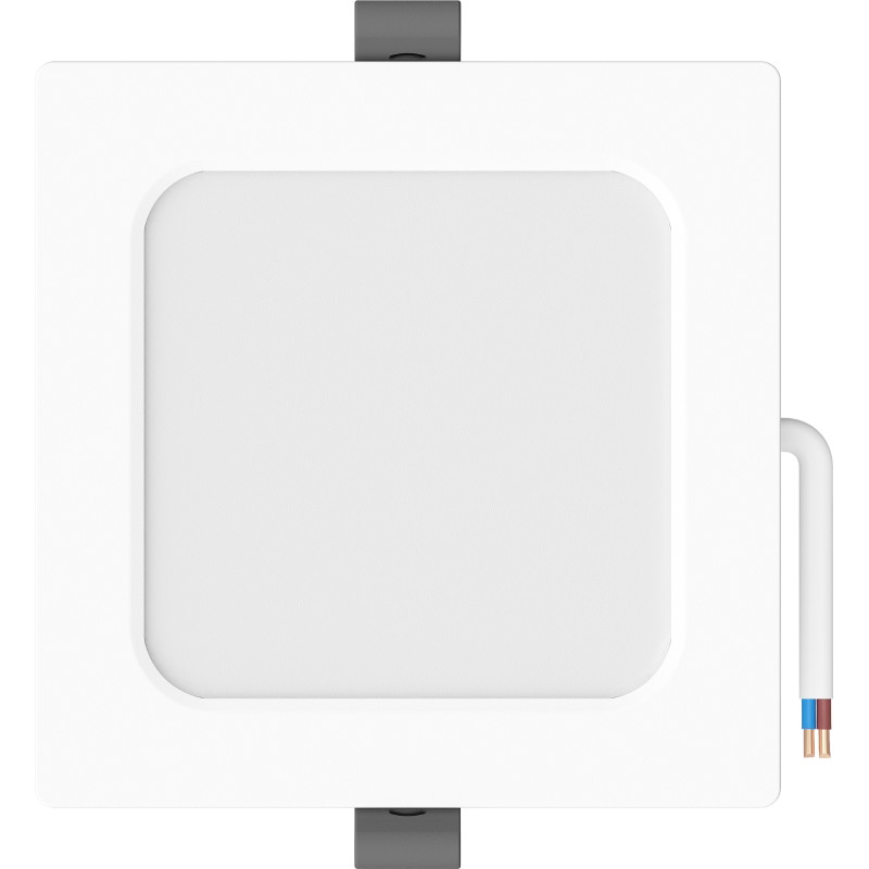 Mexen LDRR panel sufitowy downlight LED wpuszczany 12 x 12 cm, 6W, Neutralna - 4000K, 600 lm, biały - L211-012-0640-20